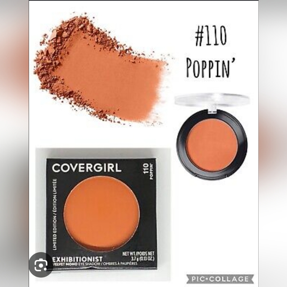 CoverGirl Exhibitionist Velvet Mono Eyeshadow- 110 Poppin' Limited Edition